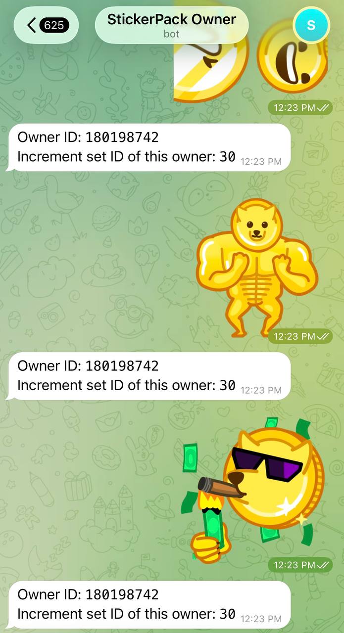 Proof from SPOwnerBot